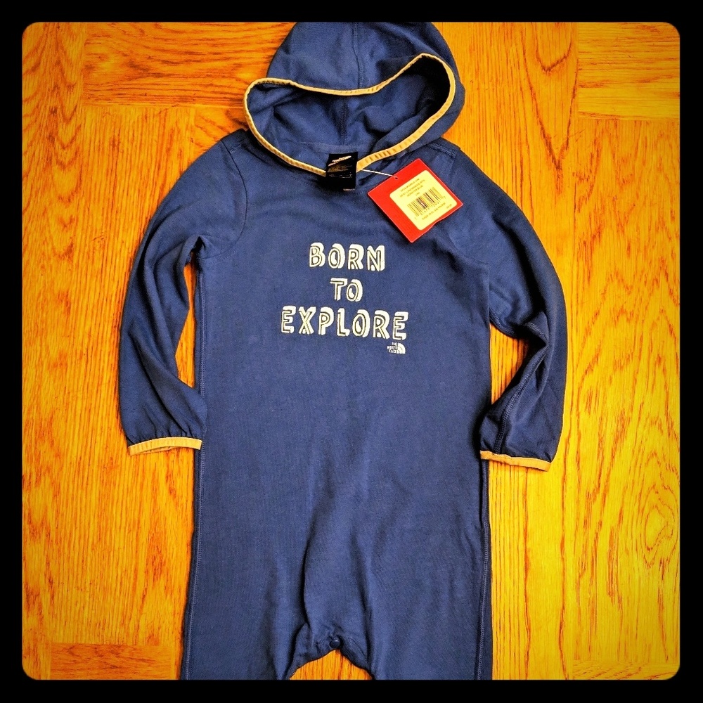 The north face onesie